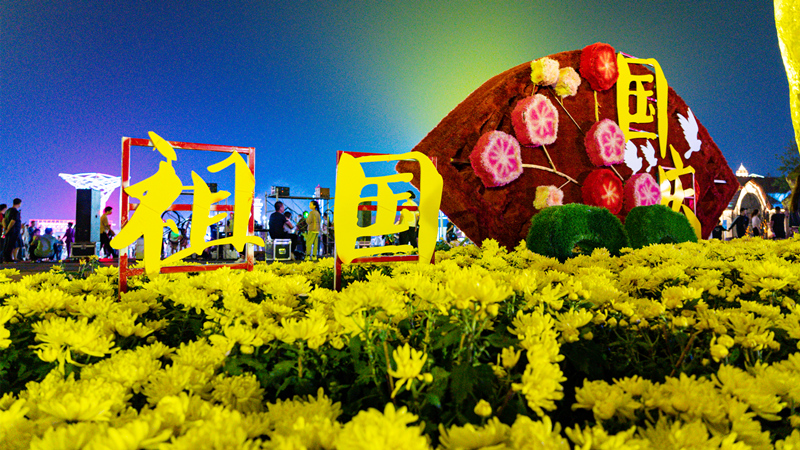 啤酒城、北茶商街“雙節(jié)”活動(dòng)活躍節(jié)日經(jīng)濟(jì)(圖1)