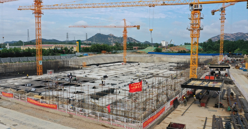 對(duì)外經(jīng)濟(jì)貿(mào)易大學(xué)青島國際校區(qū)建設(shè)快速推進(jìn)
